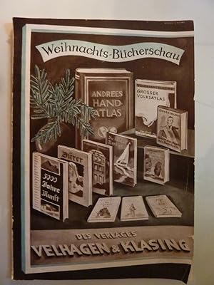 WEINNACHTS BUCHERSCHAU DES VERLAGES VELHAGEN & KLASING