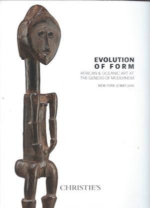 EVOLUTION OF FORM. African & Oceanic Art at the Genesis of Modernism - New York 12 may 2016