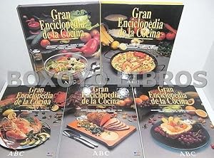 Gran Enciclopedia de la Cocina. 5 Tomos