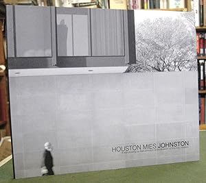 Houston Mies Johnston - A wall drawing by Alan Johnston on an interior wall of the Mies van der R...