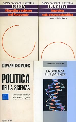 Seller image for Filosofia e scienze nel Novecento for sale by Studio Bibliografico Marini