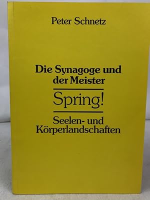 Seller image for Die Synagoge und der Meister; Spring! [u.a.]. Peter Schnetz for sale by Antiquariat Bler