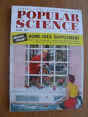 Seller image for Popular Science Magazine: September 1954 for sale by Scene of the Crime, ABAC, IOBA
