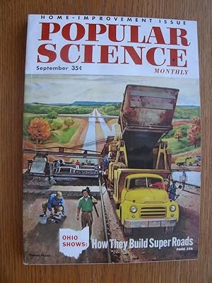 Seller image for Popular Science Magazine: September 1955 for sale by Scene of the Crime, ABAC, IOBA