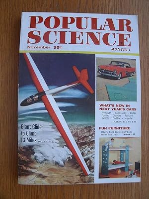 Bild des Verkufers fr Popular Science Magazine: November 1955 zum Verkauf von Scene of the Crime, ABAC, IOBA