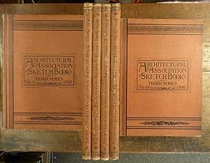 Architectural Association Sketch Book THIRD SERIES TWELVE VOLUMES 1895 - 1903 1-12