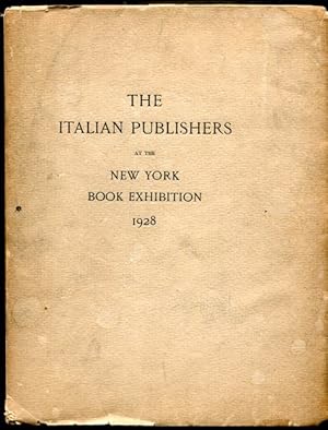 Bild des Verkufers fr THE ITALIAN PUBLISHERS AT the NEW YORK BOOK EXHIBITION. zum Verkauf von Leaf and Stone Books