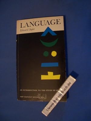 Language: An Introduction to the Study of Speech.