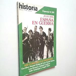 Imagen del vendedor de Julio 1936: Espaa en Guerra. As comenz la tragedia (Historia 16, Ao IX, 100) a la venta por MAUTALOS LIBRERA