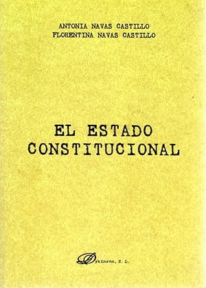 Image du vendeur pour El estado constitucional . mis en vente par Librera Astarloa