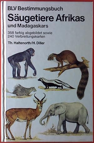 Immagine del venditore per BLV Bestimmungsbuch. Sugetiere Afrikas und Madagaskars. 358 farbig abgebildet sowie 240 Verbreitungskarten. venduto da biblion2