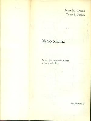 Seller image for Macroeconomia for sale by Librodifaccia