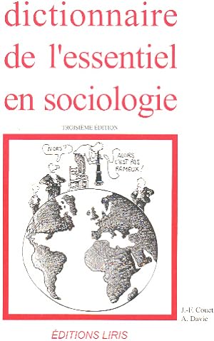 Dictionnaire de l'essentiel en sociologie. 3ème édition