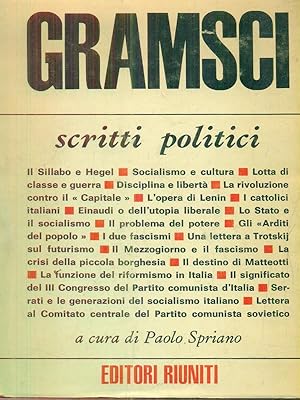 Scritti politici