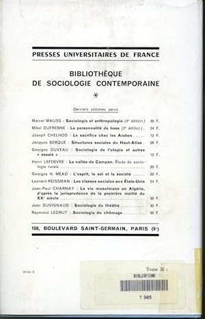 Traité de sociologie II by Georges Gurvitch: Très bon Couverture rigide ...