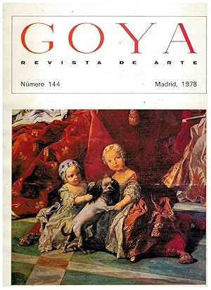 Imagen del vendedor de GOYA. Revista de Arte. N 144. Jarras renacentistas en el Museo Arqueolgico Nacional; Louis-Michel van Loo en Espaa. a la venta por angeles sancha libros