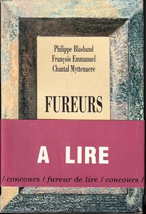 Seller image for Fureurs. Nouvelles for sale by L'ivre d'Histoires