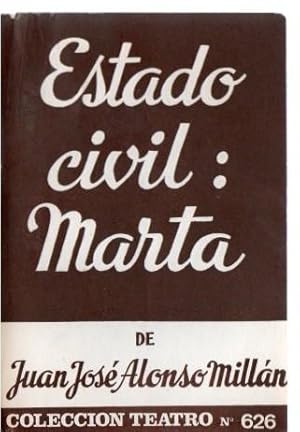 ESTADO CIVIL: MARTA.