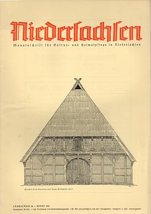 Niedersachsen 46.Jahrgang 1941 Heft März