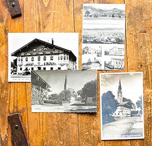 4 Ansichtskarten aus Bernau am Chiemsee.
