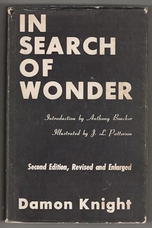 Seller image for In Search of Wonder by Damon Knight for sale by Heartwood Books and Art