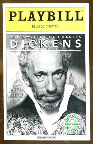 Playbill-The Mystery of Charles Dickens