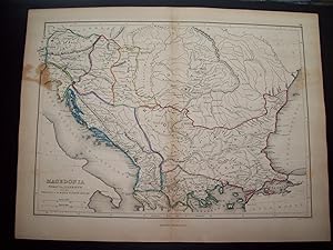 Original Map - "Macedonia, Thracia, Illyricum and the Provinces on the Middle and Lower Danube"