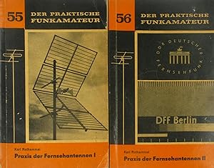 Bild des Verkufers fr Praxis der Fernsehantennen (2 Bde.), zum Verkauf von Versandantiquariat Hbald