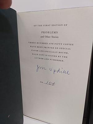 Problems And Other Stories (SIGNED)