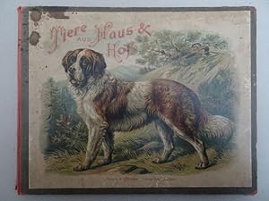 Tiere aus Haus und Hof. Stuttgart, Effenberger/Loewe, um 1935. 11 (statt 12 ?) Chromolithographie...