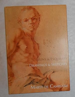 Seller image for Marty de Cambiaire - Dessins & Esquisses / Drawings and Sketches (sale catalogue) for sale by David Bunnett Books