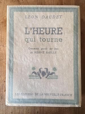 Bild des Verkufers fr L'heure qui tourne zum Verkauf von Librairie des Possibles