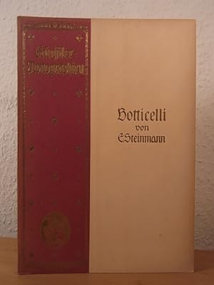 Bild des Verkufers fr Sandro Botticelli. Knstler-Monographien Band 24. Liebhaber-Ausgaben zum Verkauf von Antiquariat Weber