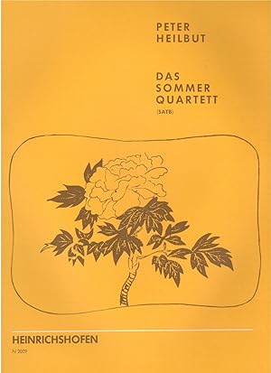 Bild des Verkufers fr Das Sommerquartett zum Verkauf von Antiquariat Hans Wger