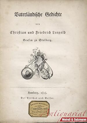 Immagine del venditore per Vaterlndische Gedichte. venduto da Antiquariat MEINDL & SULZMANN OG
