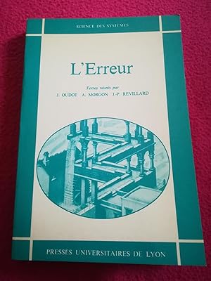 Seller image for L' ERREUR for sale by LE BOUQUINISTE