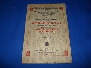Image du vendeur pour Modification Exprimentale de la diffrenciation sexuelle des embryons de souris par action des Hormones Andrognes et Oestrognes (Troisime partie) TOME II. Radiophysiologie exprimentale cancer et hormones exposs publis sous la direction de Antoine L mis en vente par Emmanuelle Morin