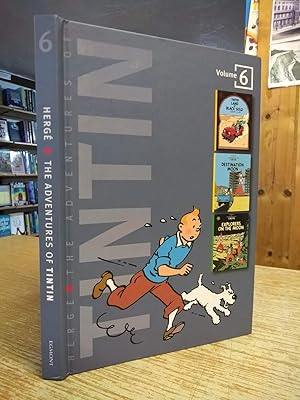 The Adventures of Tintin: Volume 6 (Compact Editions): "Land of Black Gold", "Destination Moon", ...