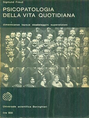 Immagine del venditore per Psicopatologia della vita quotidiana venduto da Librodifaccia