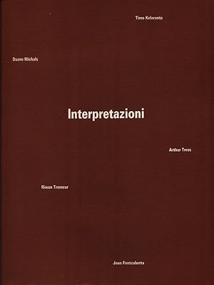 Seller image for Interpretazioni for sale by Librodifaccia