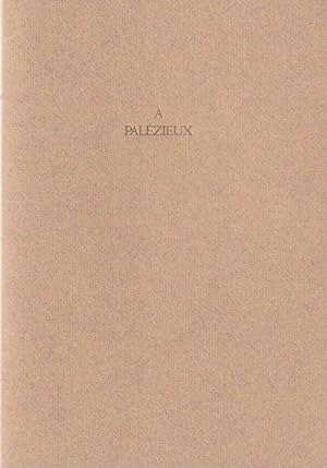 Seller image for  Palzieux * for sale by OH 7e CIEL