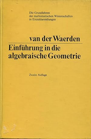 Seller image for Einfhrung in die algebraische geometrie for sale by Sylvain Par