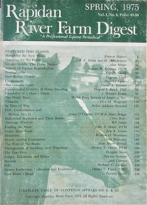 Rapidian River Farm Digest -- Spring, 1975