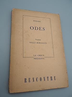 Seller image for Dix Odes. for sale by ROBIN SUMMERS BOOKS LTD