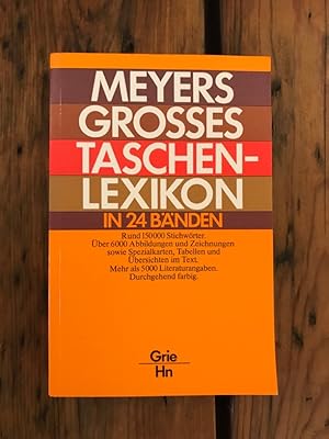 Seller image for Meyer Grosses Taschenlexikon in 24 Bnden, Band 9: Grie - Hn for sale by Antiquariat Liber Antiqua