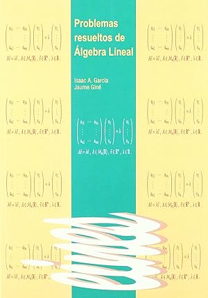 Immagine del venditore per Problemas resueltos de lgebra lineal venduto da Imosver