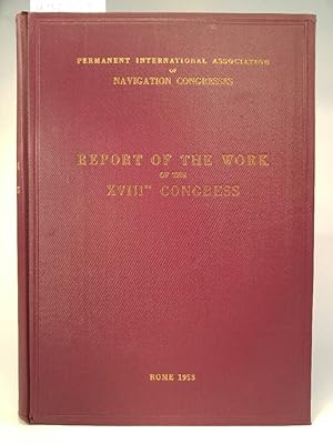 Report of the Work on the XVIIIth Congress Rome 1953.