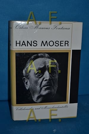Bild des Verkufers fr Hans Moser : Volkskomiker und Menschendarsteller zum Verkauf von Antiquarische Fundgrube e.U.