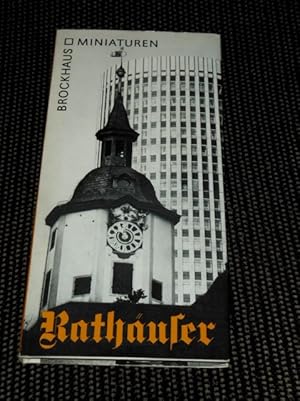 Rathäuser. Frank-Dietrich Jacob. Mit Fotos von Uwe Gerig / Brockhaus-Miniaturen