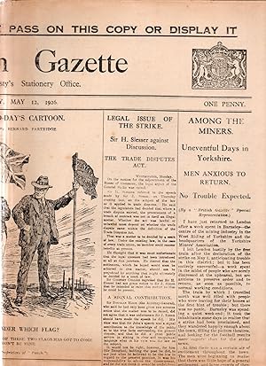 The General Strike. (The British Gazette. May 12 1926)